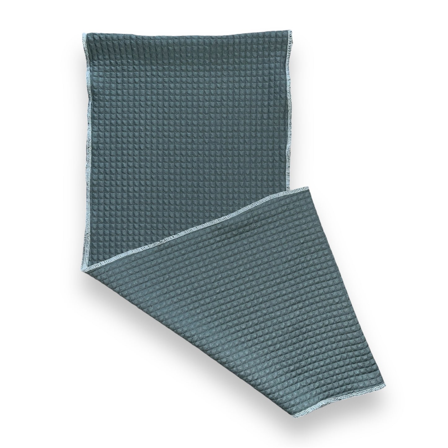 Grey “Mini Quilt” non-lined Infinity Scarf
