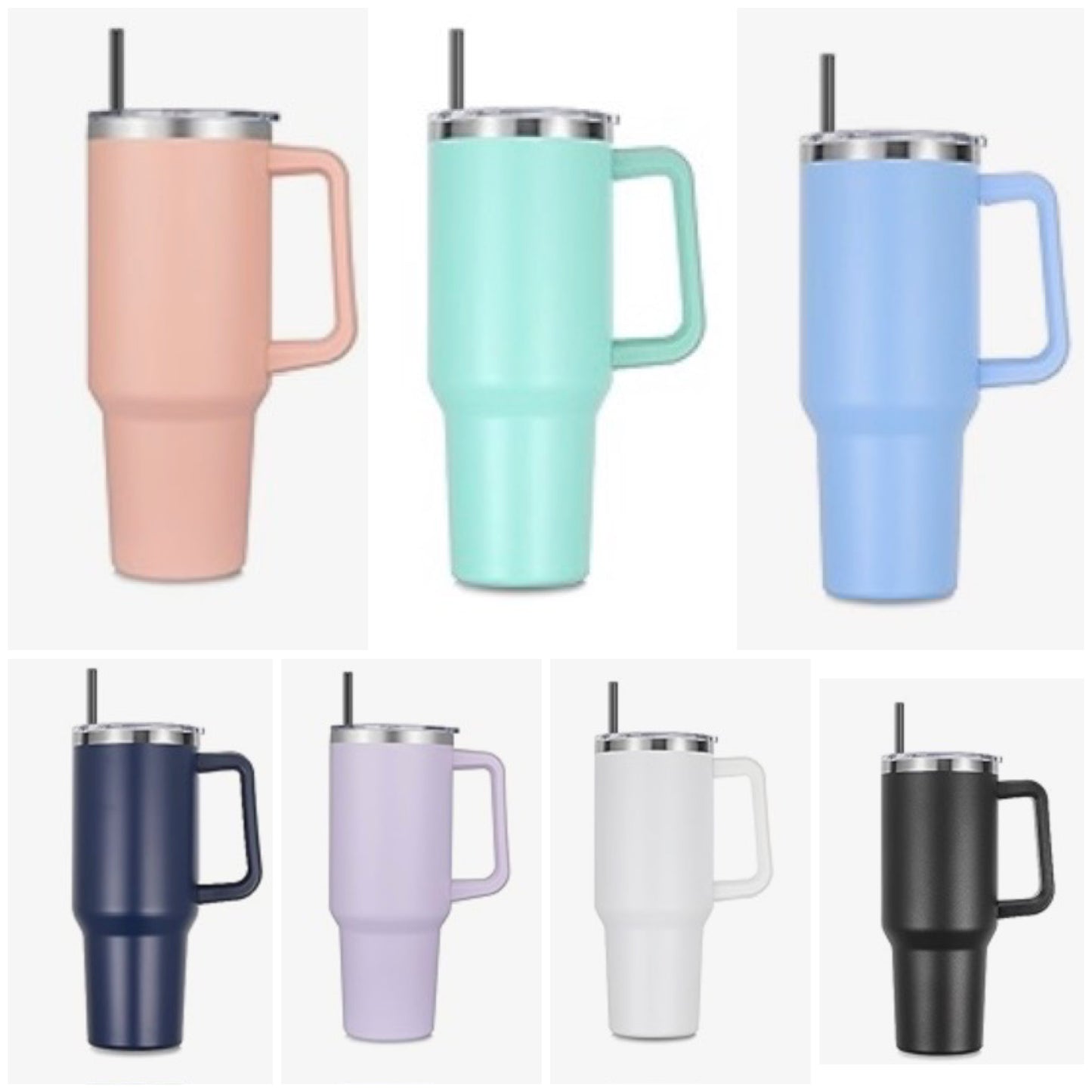 40oz Handle Tumbler (Thick Handle)