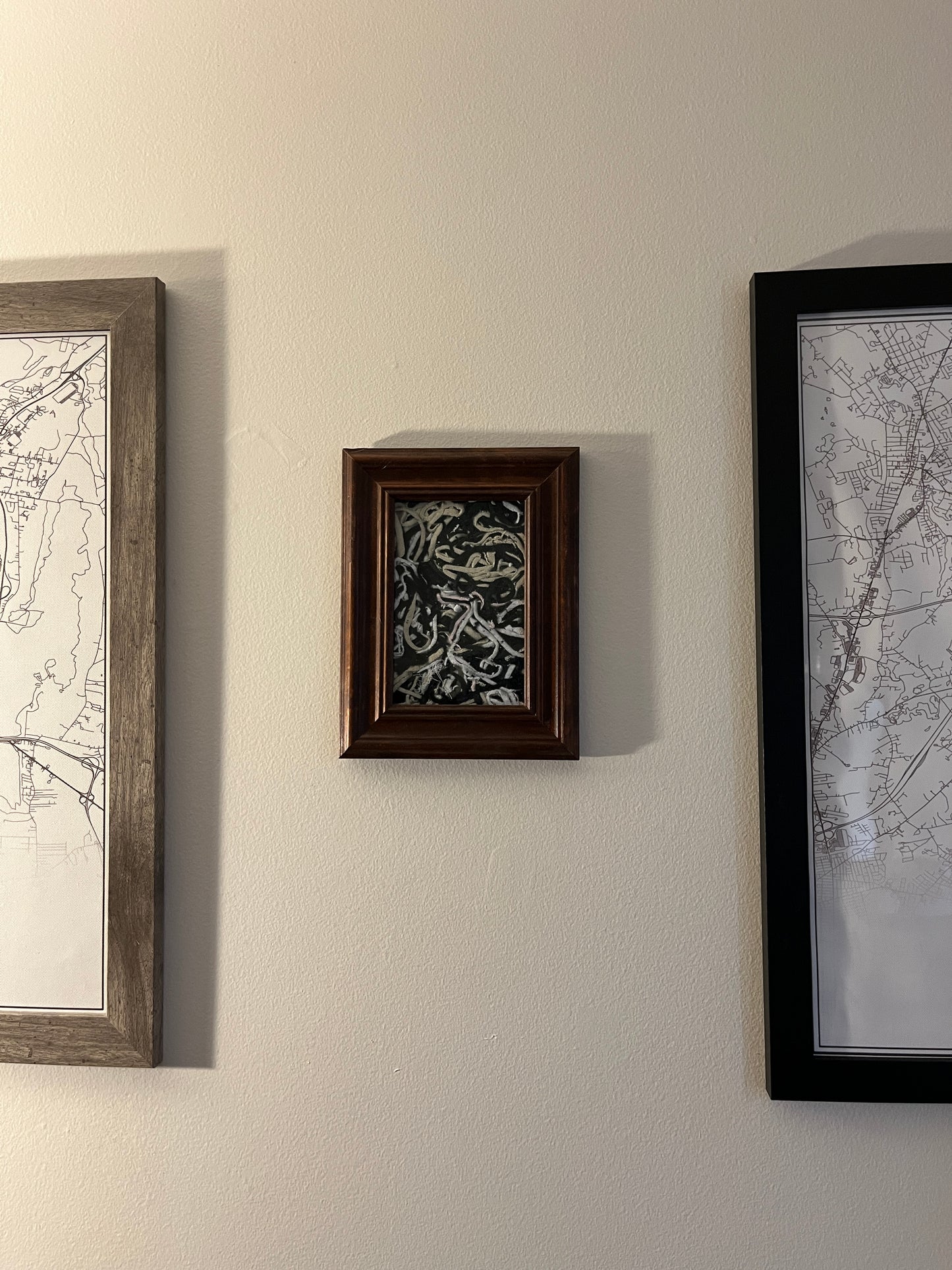 Fairy Forest Fiber Art - 5x7