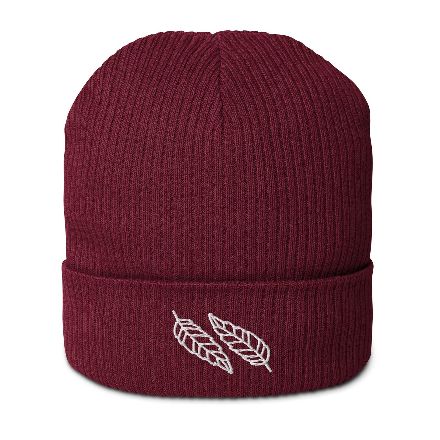 Organic Cotton ribbed beanie