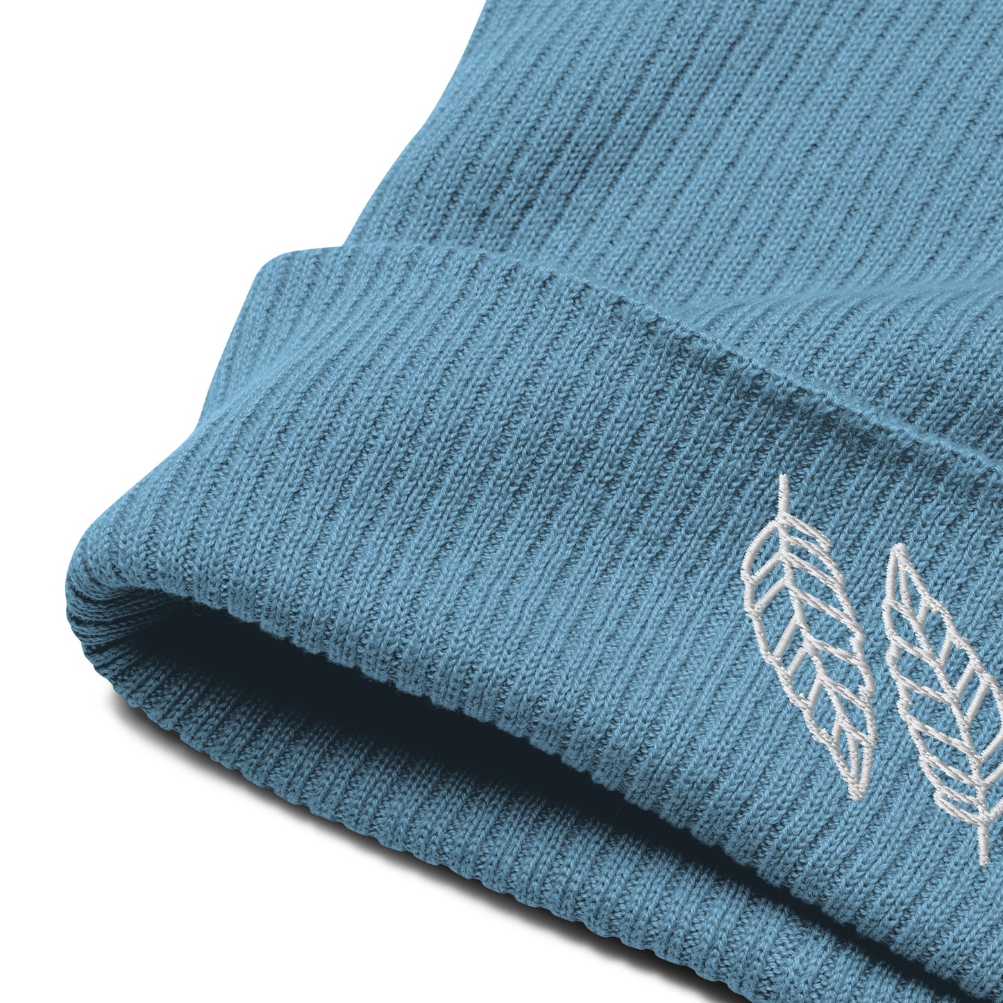 Organic Cotton ribbed beanie