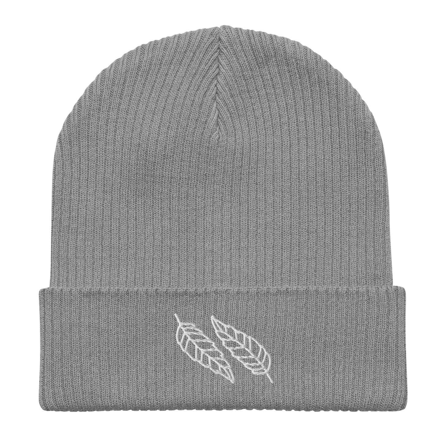 Organic Cotton ribbed beanie