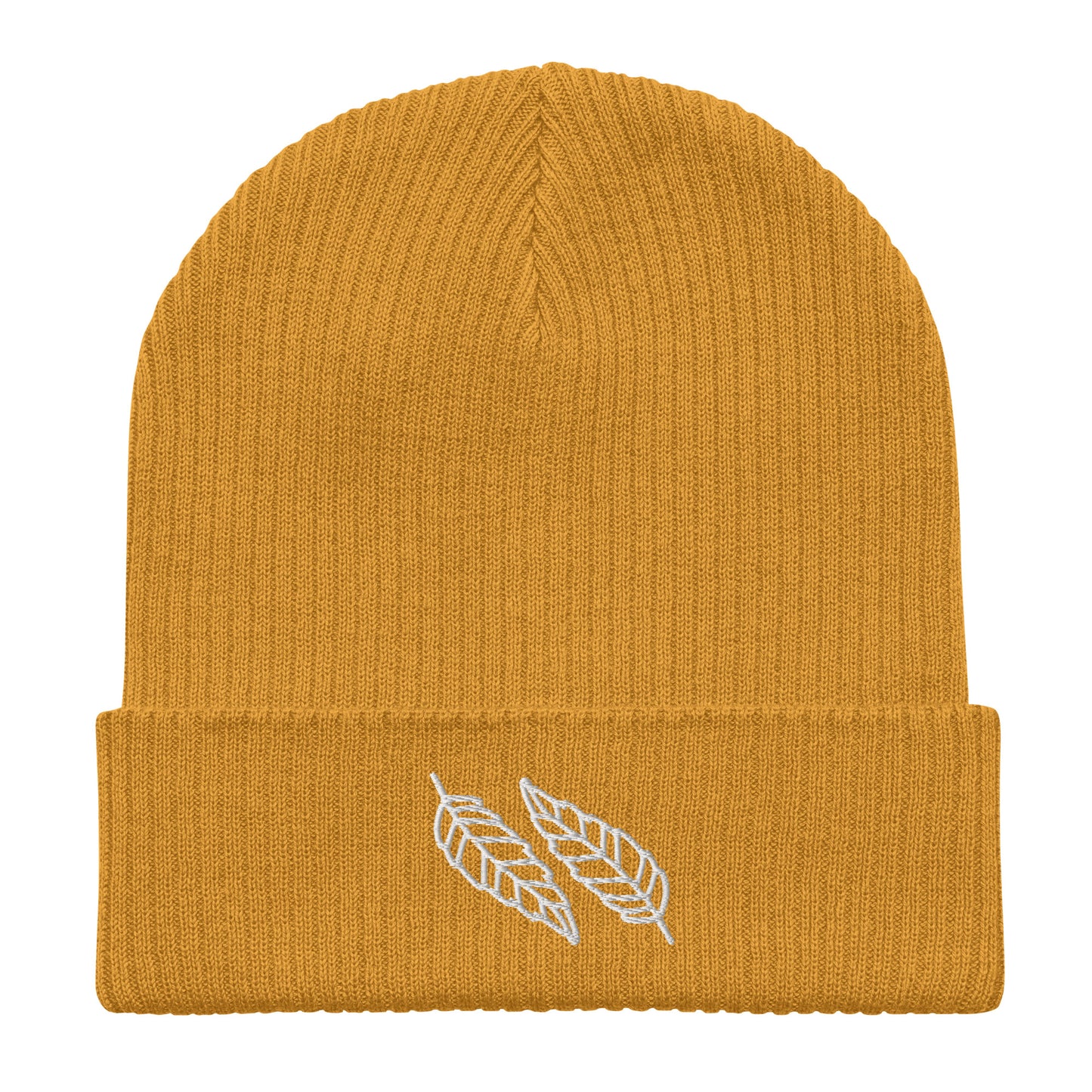 Organic Cotton ribbed beanie