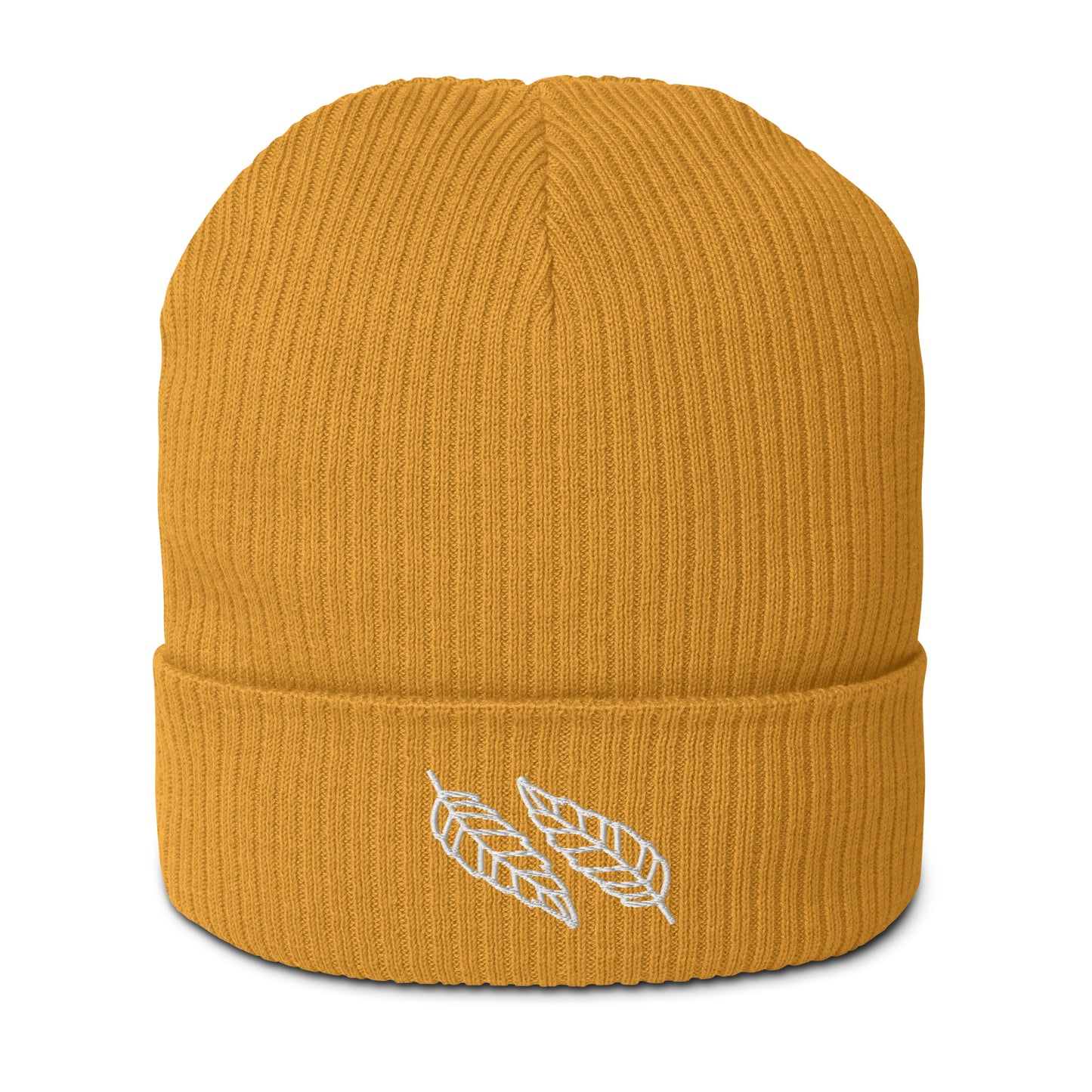 Organic Cotton ribbed beanie