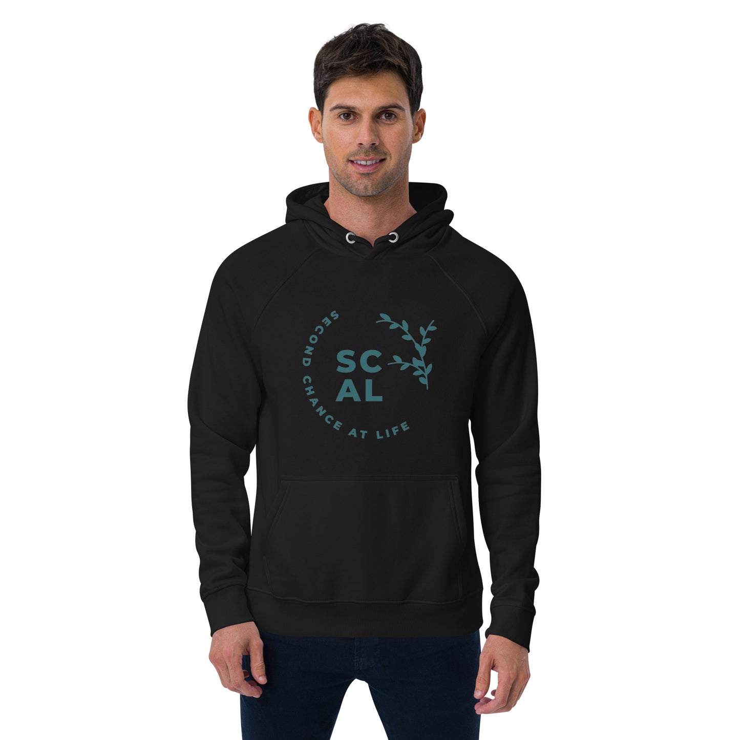 Organic Cotton Unisex Eco Raglan Hoodie