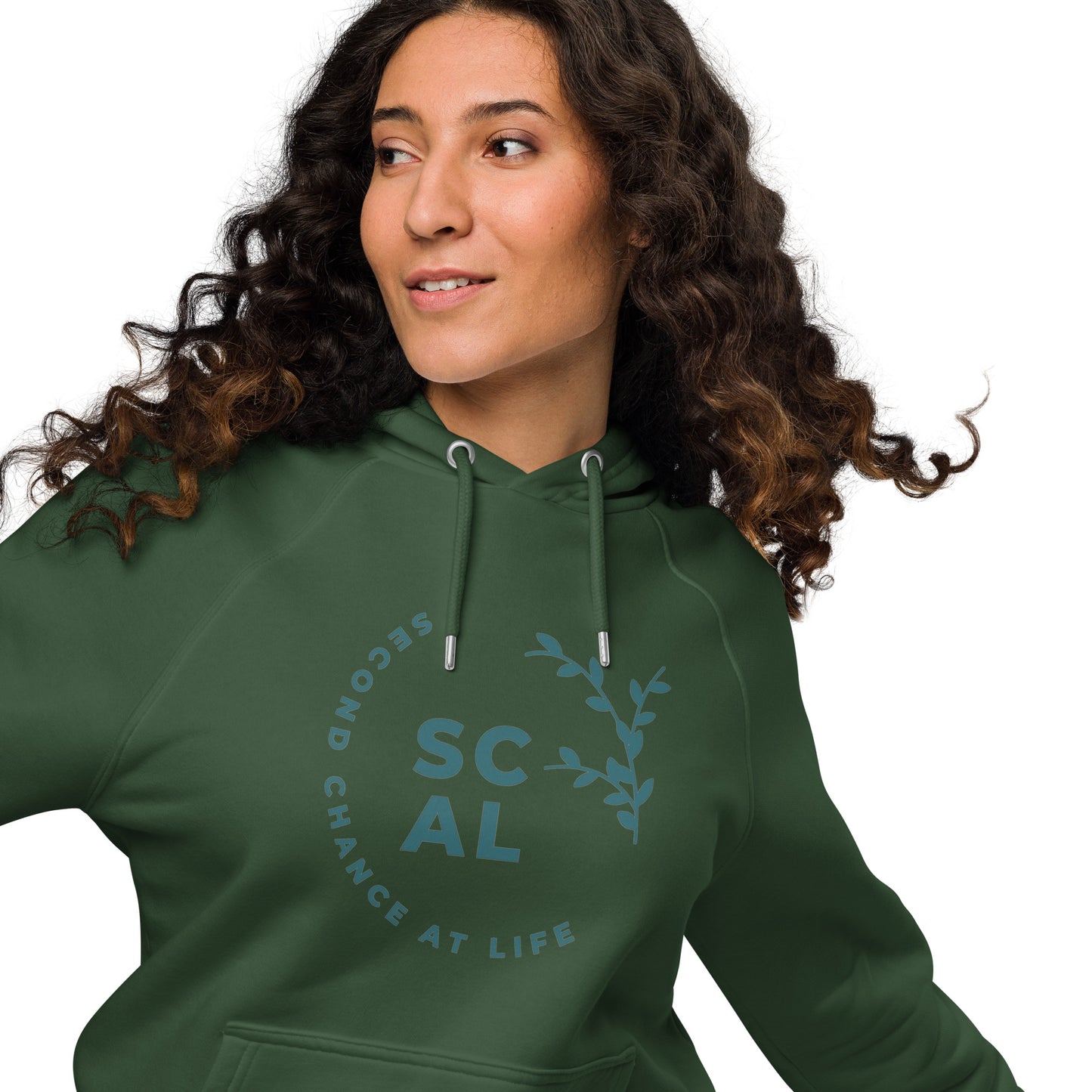 Organic Cotton Unisex Eco Raglan Hoodie