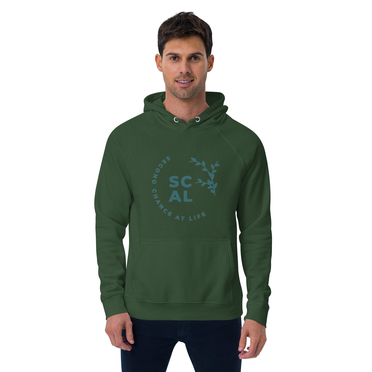 Organic Cotton Unisex Eco Raglan Hoodie