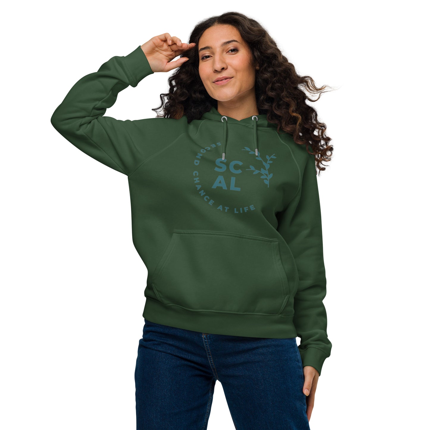 Organic Cotton Unisex Eco Raglan Hoodie