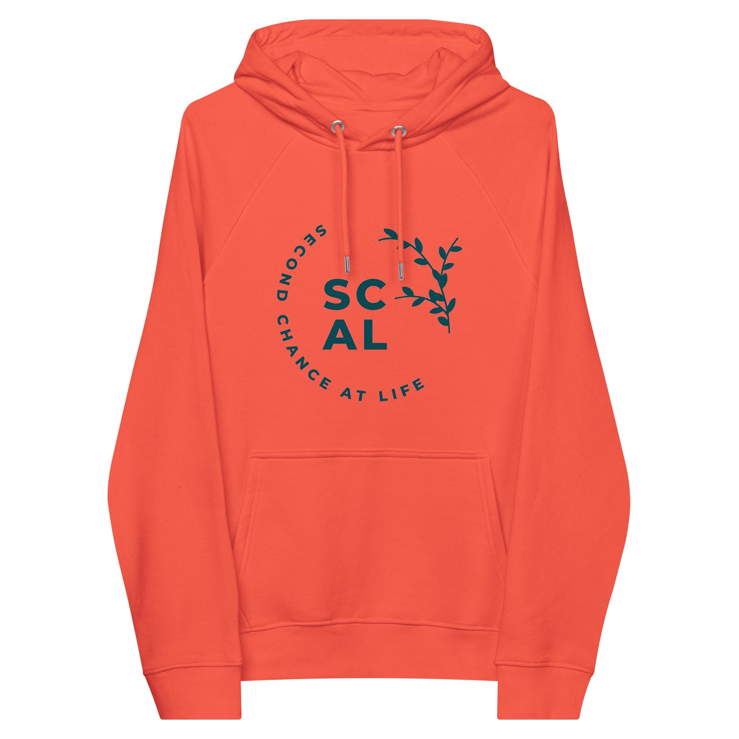 Organic Cotton Unisex Eco Raglan Hoodie