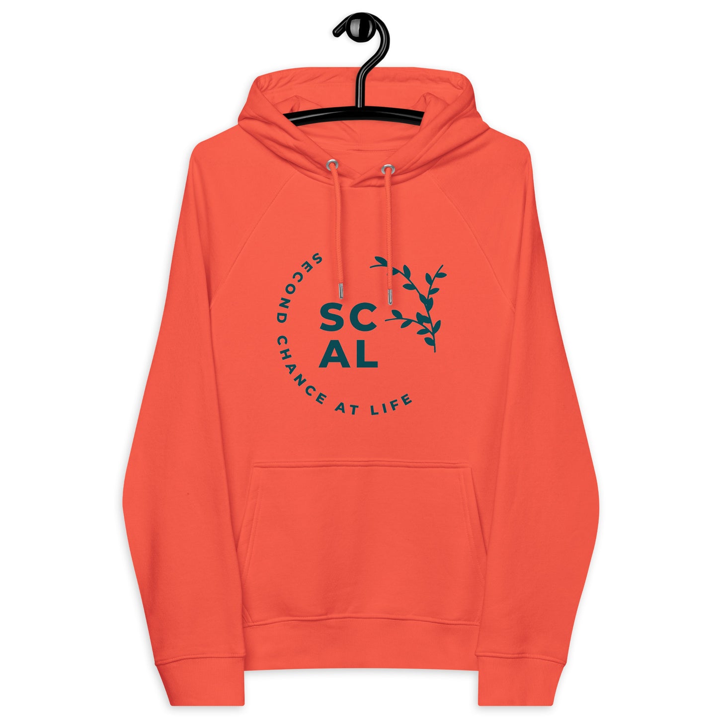 Organic Cotton Unisex Eco Raglan Hoodie