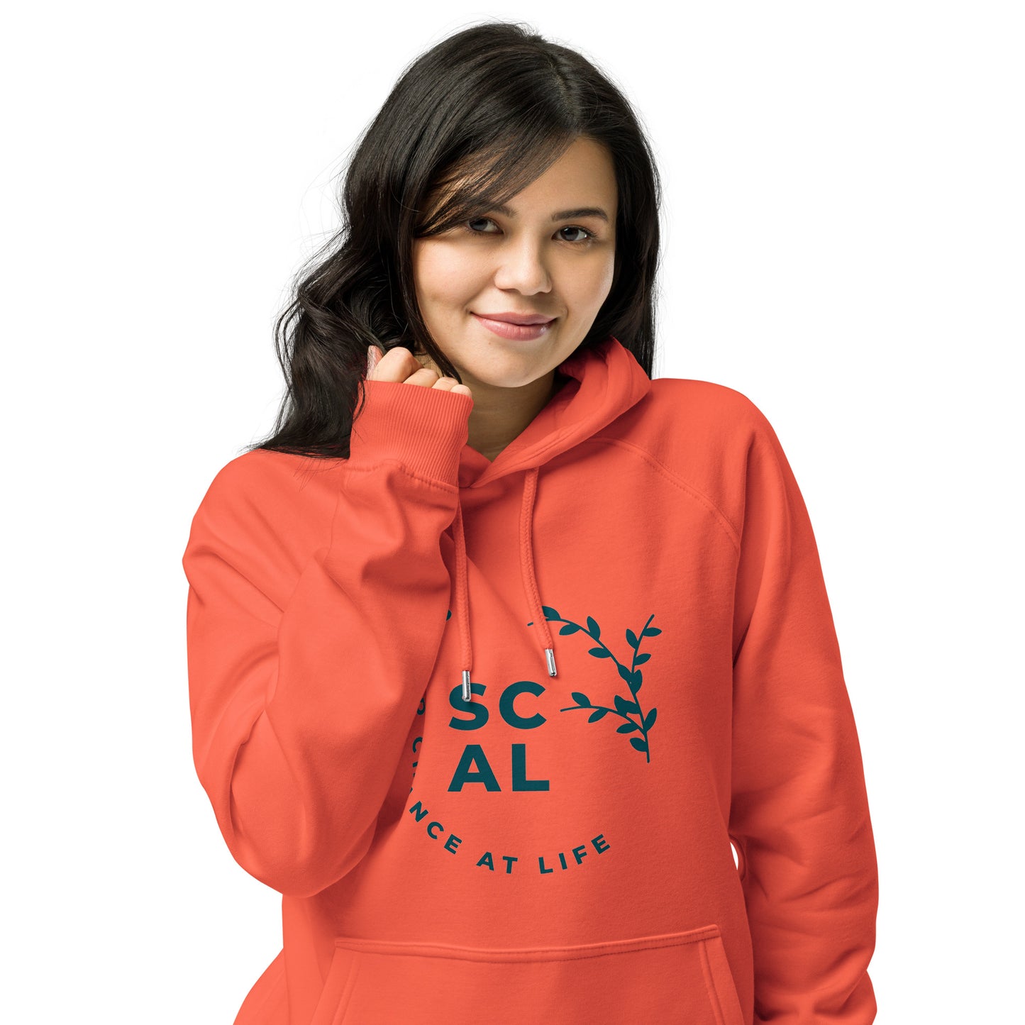 Organic Cotton Unisex Eco Raglan Hoodie