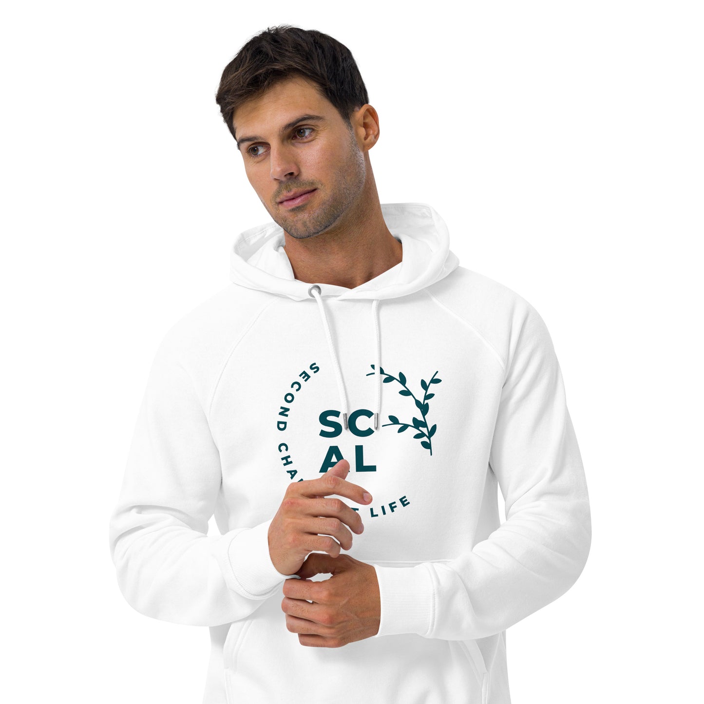 Organic Cotton Unisex Eco Raglan Hoodie