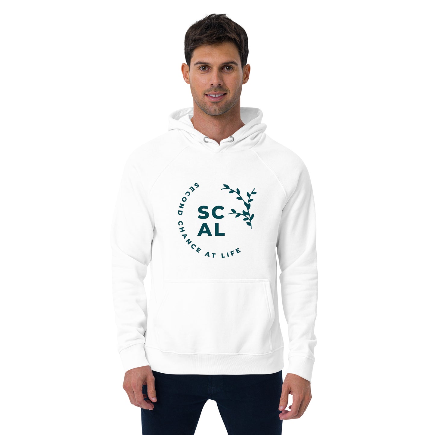 Organic Cotton Unisex Eco Raglan Hoodie
