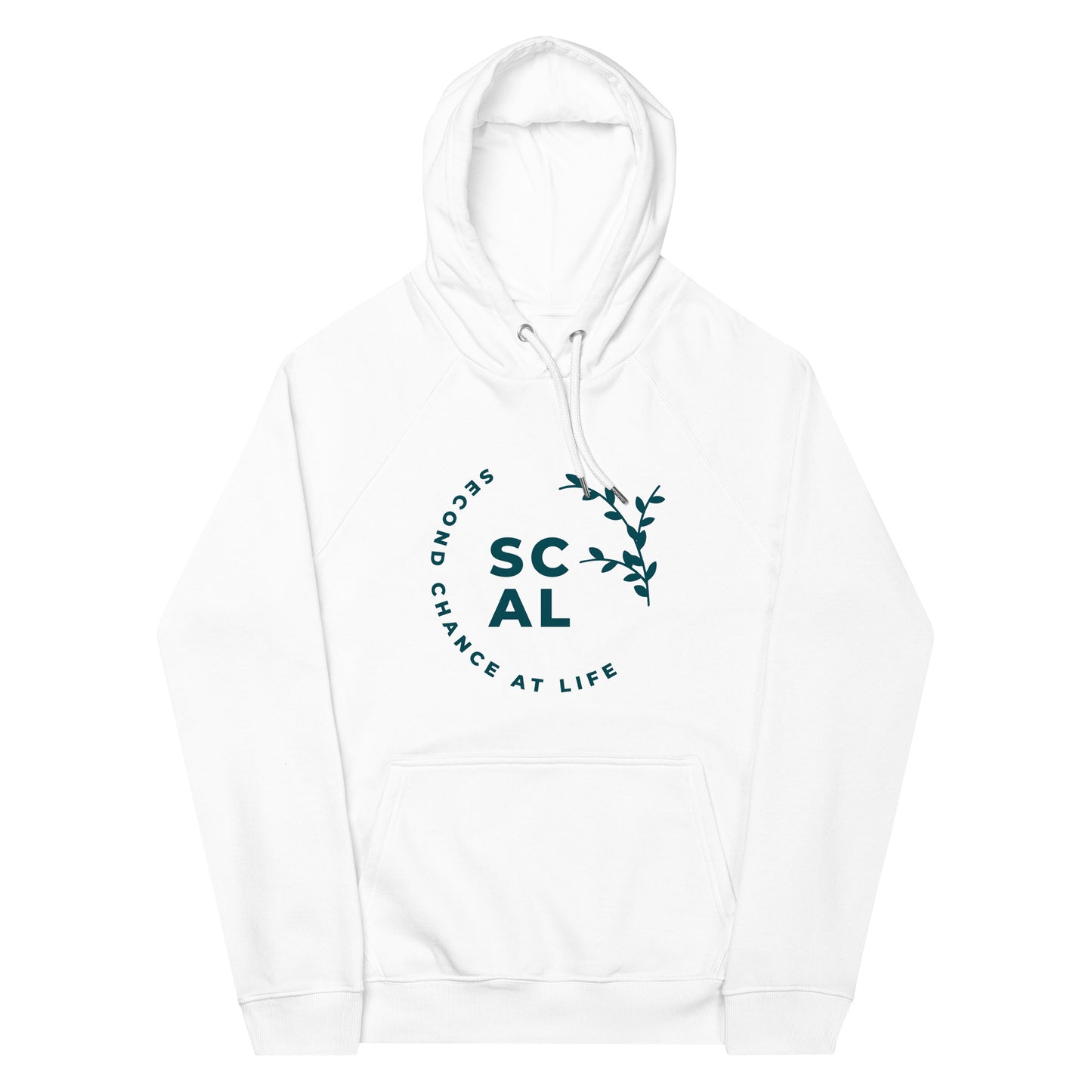 Organic Cotton Unisex Eco Raglan Hoodie