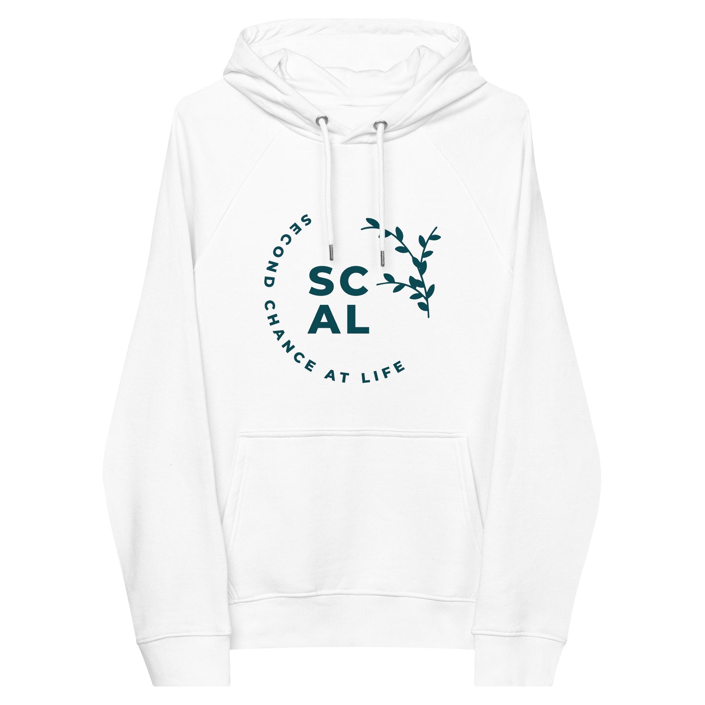 Organic Cotton Unisex Eco Raglan Hoodie