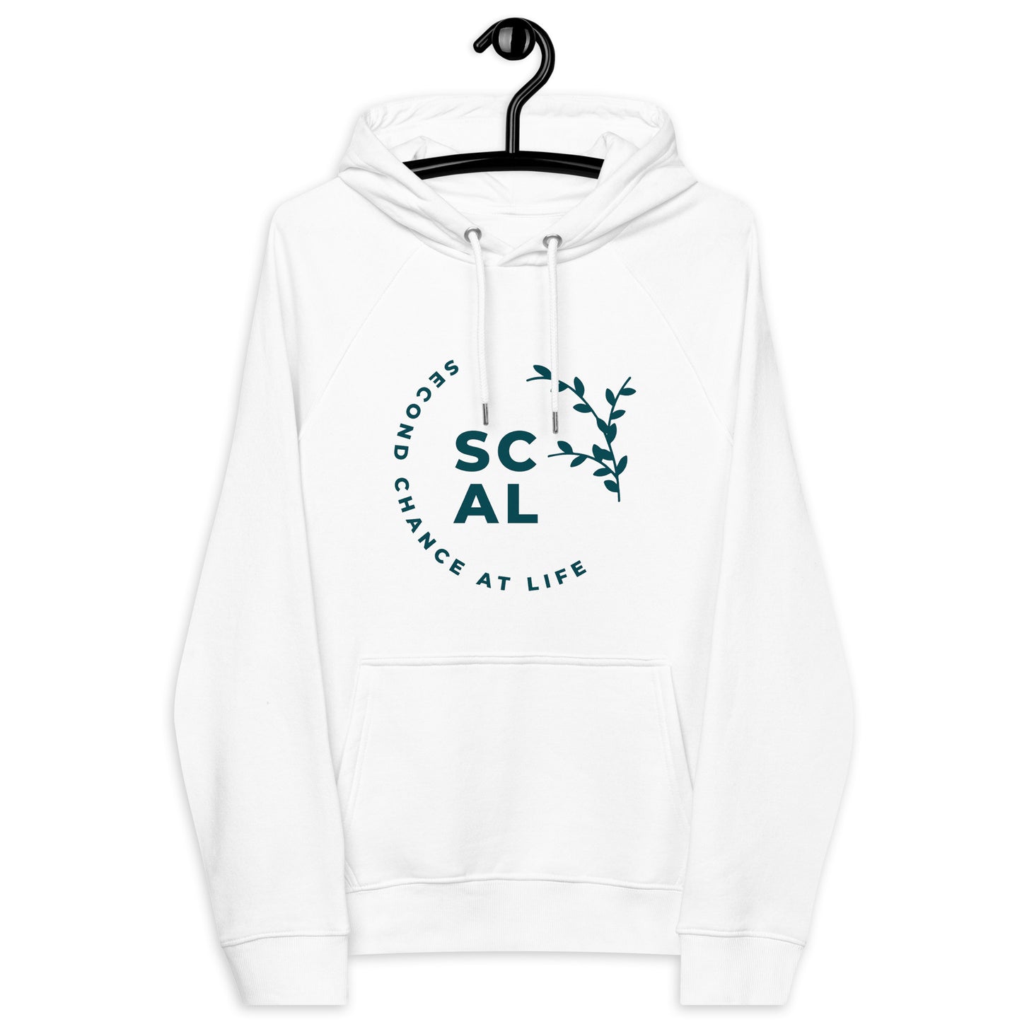 Organic Cotton Unisex Eco Raglan Hoodie