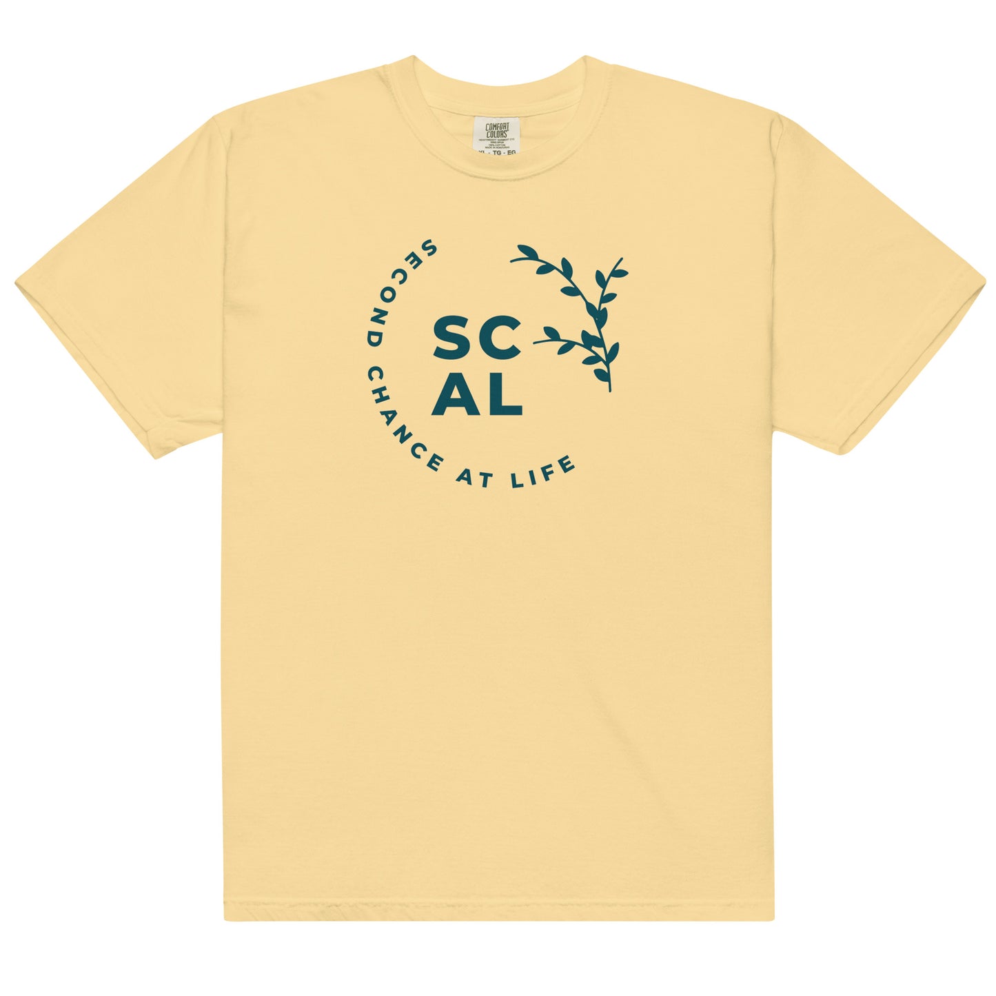 Cotton Unisex garment-dyed heavyweight t-shirt