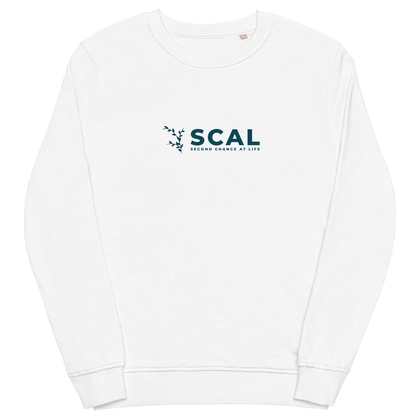 SCAL Flat Logo Unisex Organic Sweatshirt