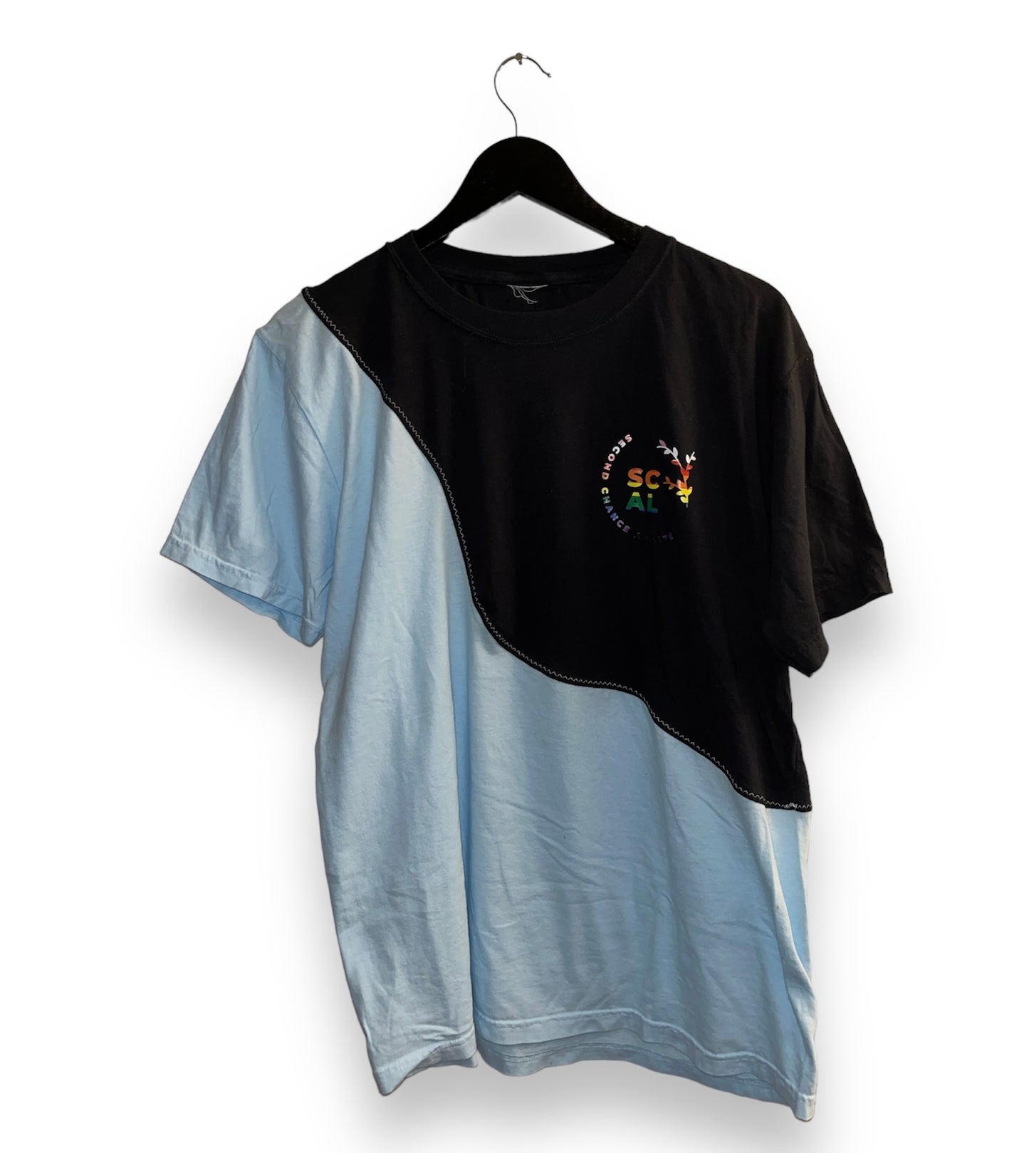 LARGE Blues and Blacks T-Shirt