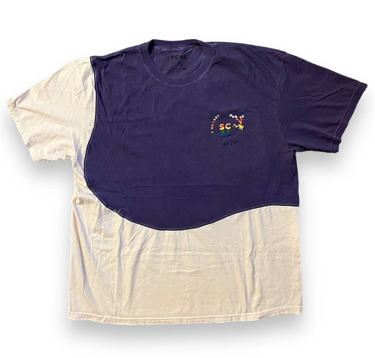 2XL Lavender on the Beach T-Shirt