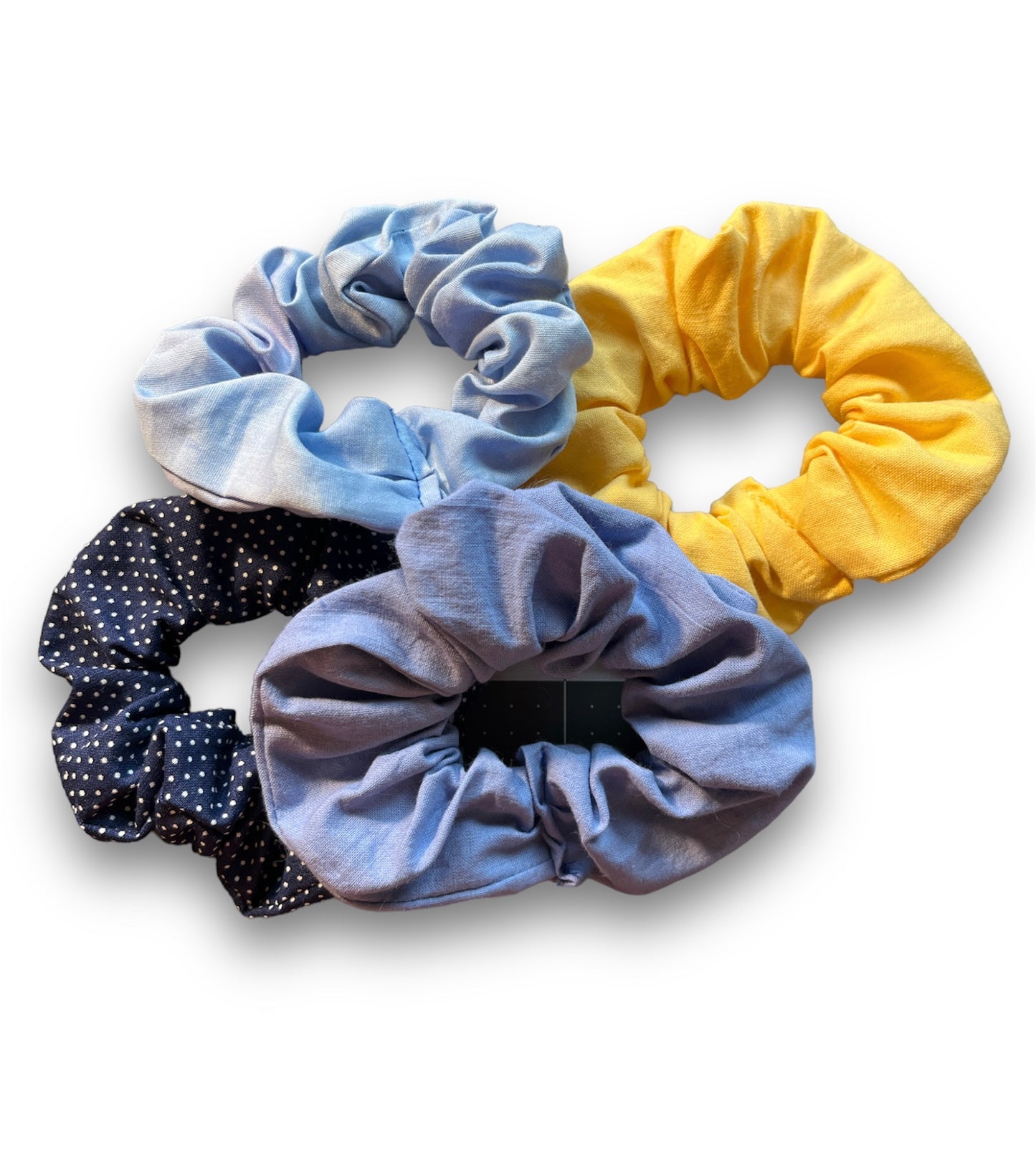 Periwinkle Upcycled Scrunchie