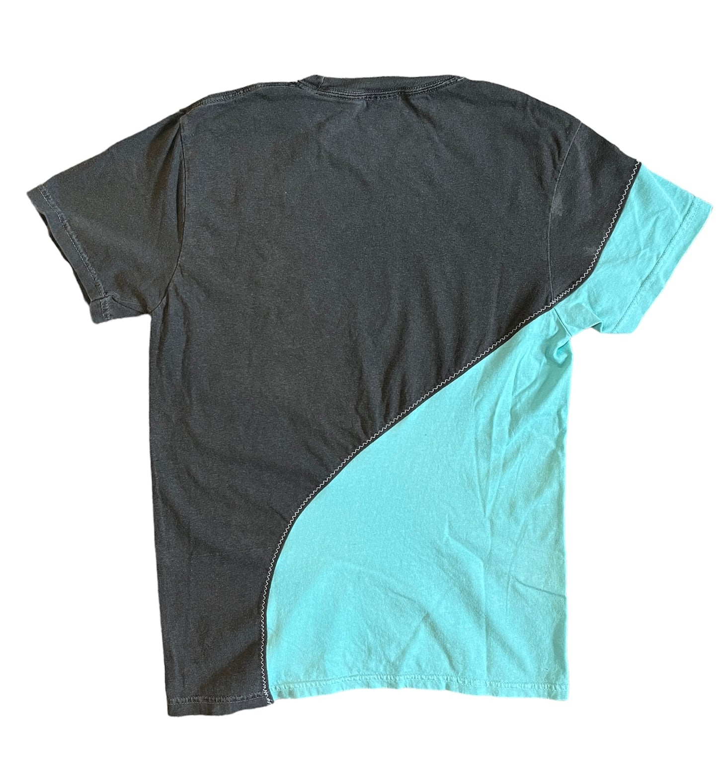 Grey / Turquoise T-Shirt SM
