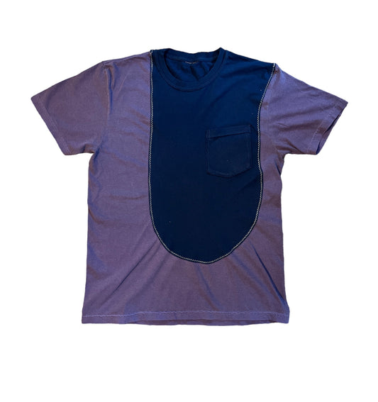 Purple/Dark Blue T-Shirt MD